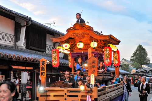 大隅神社まつり出動だんじりのお知らせ 津山まつり